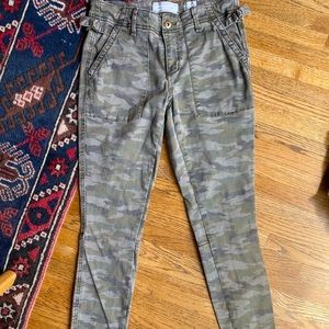Anthropologie Camo Demim